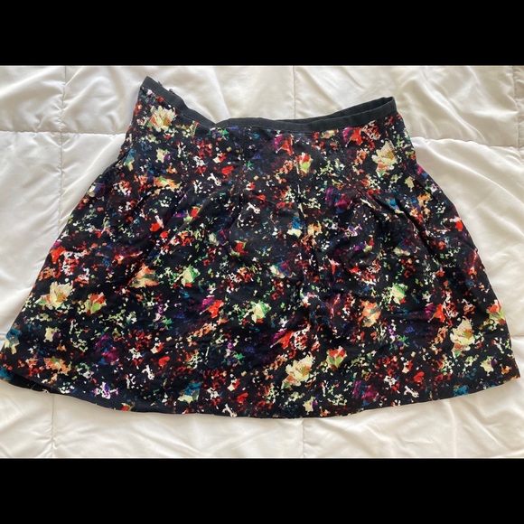 Gap multicolour A-line skirt with pockets - Picture 1 of 5